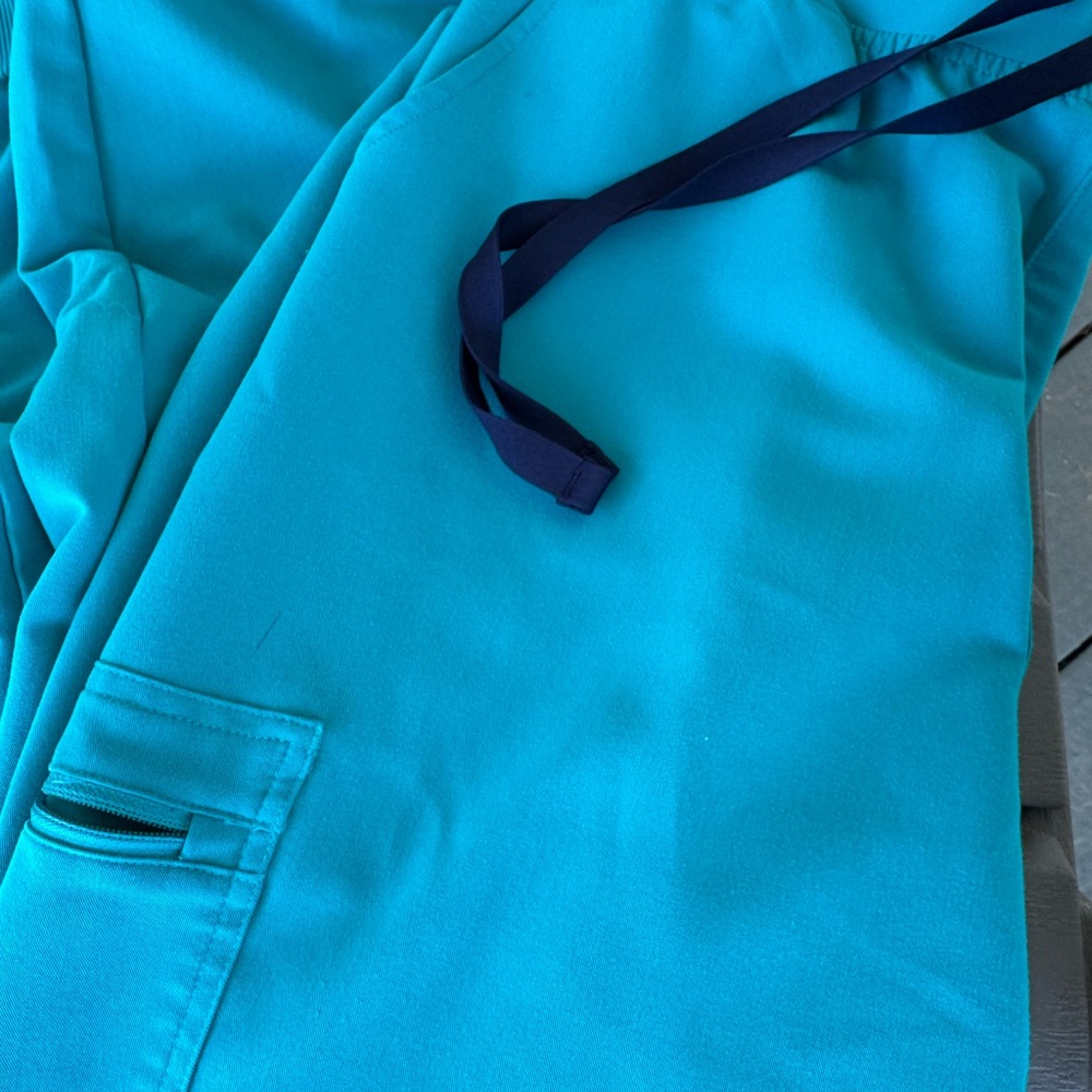 Figs Teal Zamora Jogger